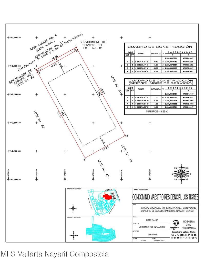 82 Acacia, Lote Los Tigres, Riviera Nayarit, Na